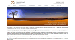 Desktop Screenshot of paramountpurchasing.com.au